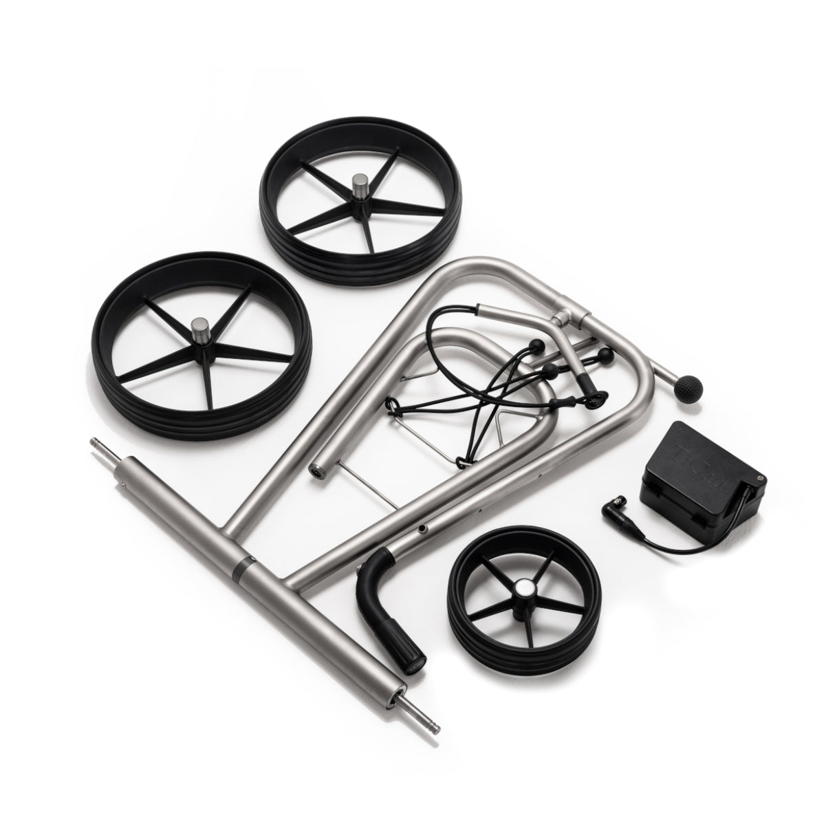 TiCad Tango Classic Titan Elektrotrolley - 2025 Golftrolley Elektrisch TiCad Golf