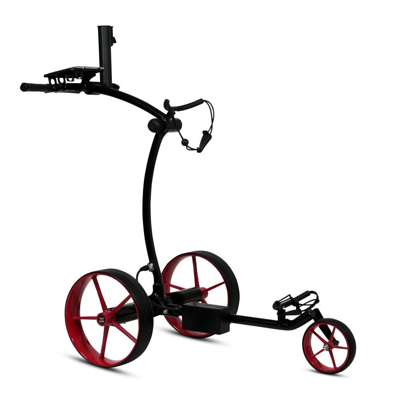 Tour Made RT-630S Golftrolley Elektrisch Tourmade Schwarz/Rot