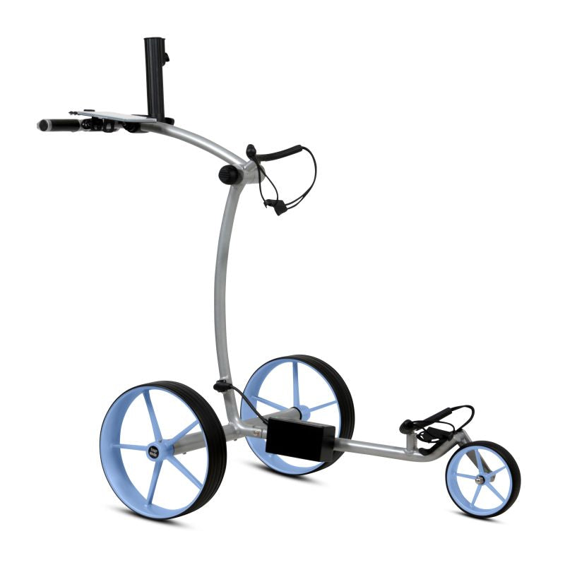 Tour Made RT-670S - Silber Golftrolley Elektrisch Tourmade Eisblau