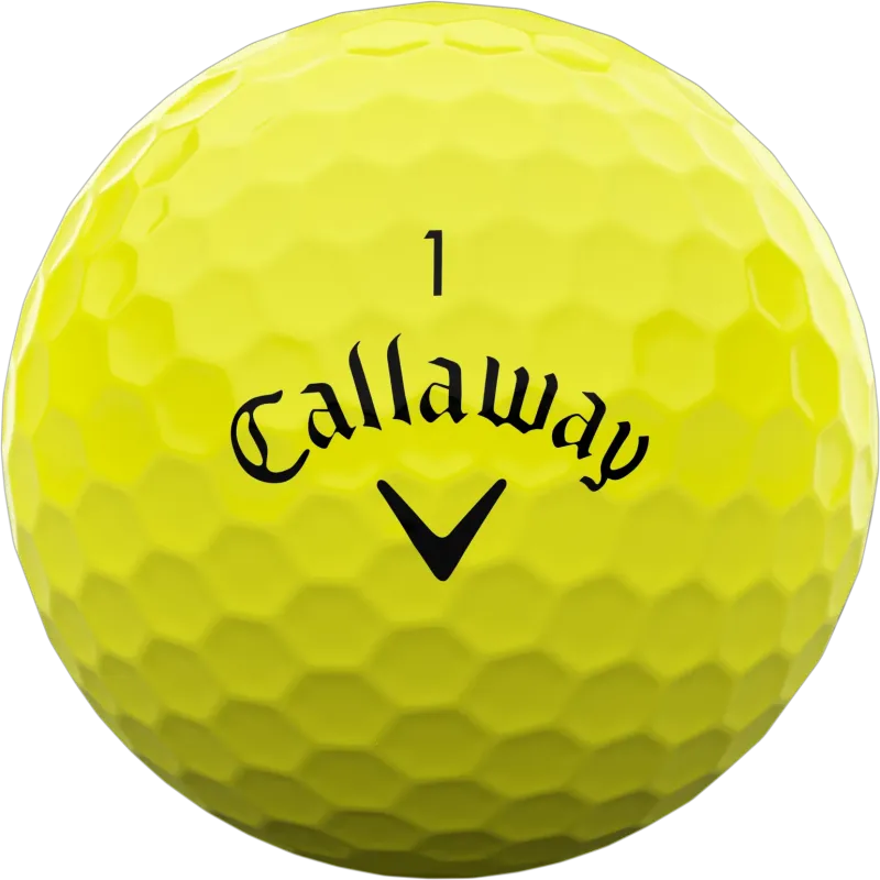 Callaway Supersoft Golfbälle - gelb - 12er Pack Golfbälle Callaway