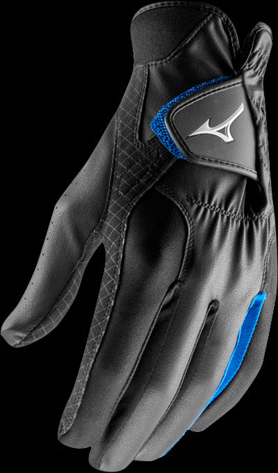 Mizuno RainFit Handschuh - 3er Paar Mizuno Golf Schwarz S