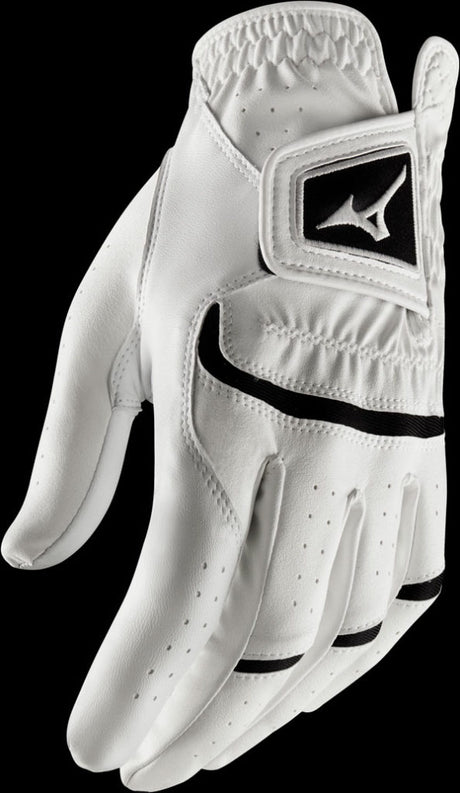 Mizuno Elite Golf Handschuh Herren 6er-Pack  Mizuno Golf Lh Weiss/Schwarz (L009) S