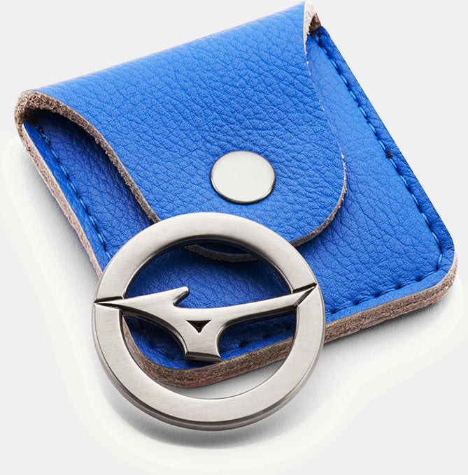 Mizuno RB Marker Coin Tote Tasche Mizuno Golf Silber/Blau