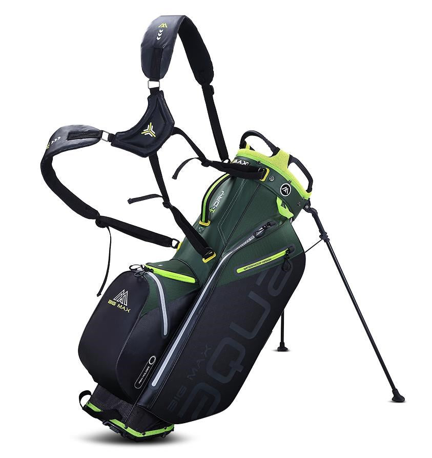 Big Max Aqua Eight G Standbag Carrybag Big Max Grün-Schwarz-Limette