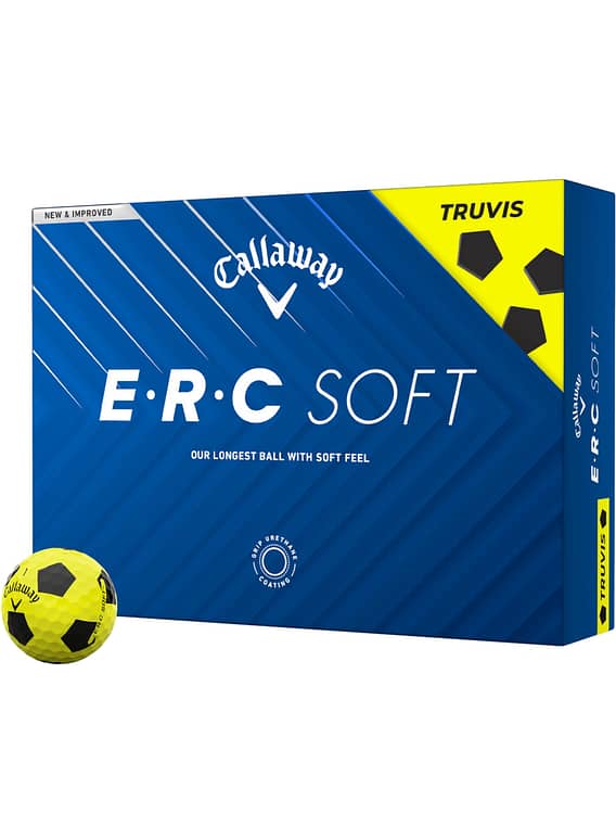 Callaway ERC Soft Truvis Golfbälle - gelb - 12er Pack Golfbälle Callaway