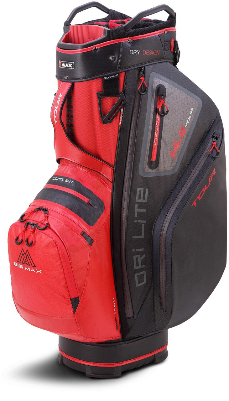 Big Max Dri Lite Tour Cartbag Cartbags Big Max Red-Black