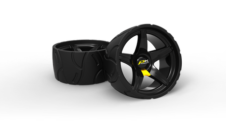 PowaKaddy Low Profile Wide Wheels FW, C2 FX & CT PowaKaddy