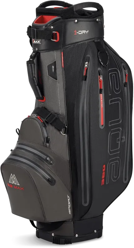 Big Max Aqua Sport 360 Cartbag Cartbags Big Max Charcoal-black-red
