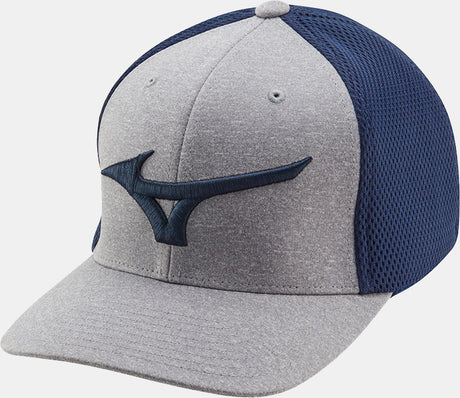 Mizuno Fitted Meshback Kappe  Mizuno Golf Marine Einheitsgröße