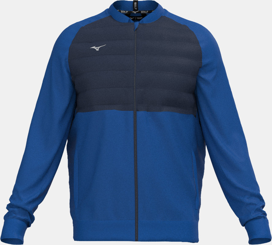 Mizuno Hybrid Bomber Jacket  Mizuno Golf Blau S