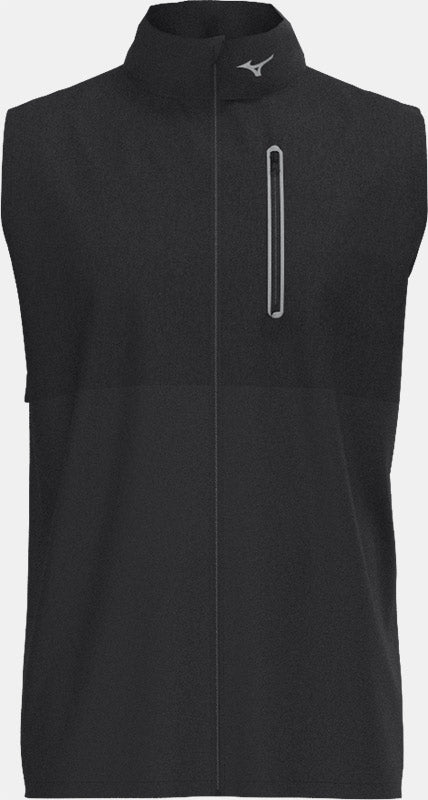 Mizuno Melange Reflect Gilet Mizuno Golf Schwarz S