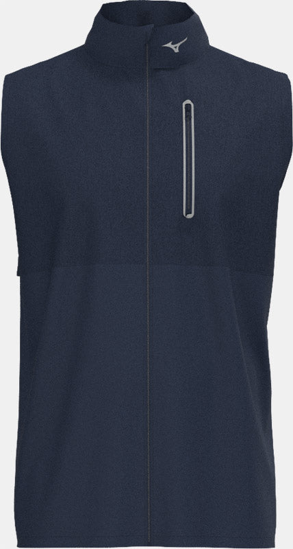 Mizuno Melange Reflect Gilet Mizuno Golf Marineblau S