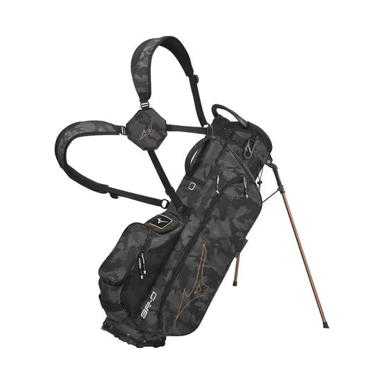 Mizuno BR-D3 25 Standbag Carrybag Mizuno Golf Black Camo/Copper