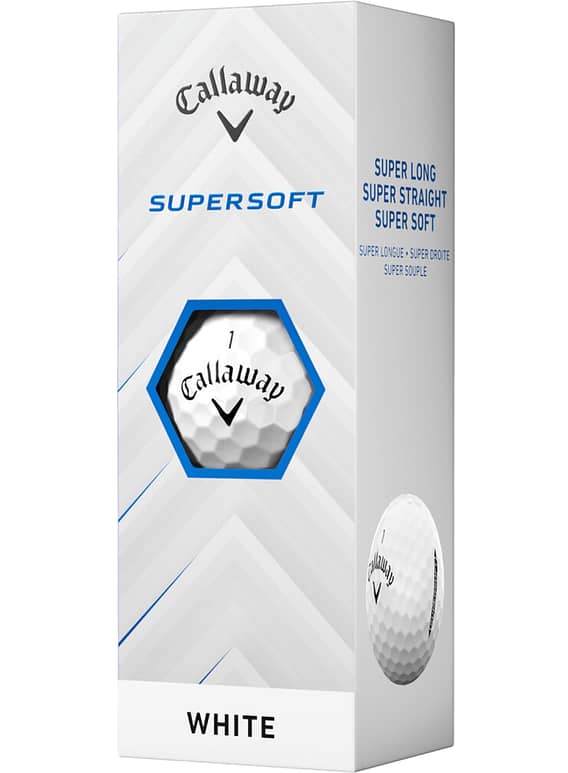 Callaway Supersoft Golfbälle - weiß - 12er Pack Golfbälle Callaway