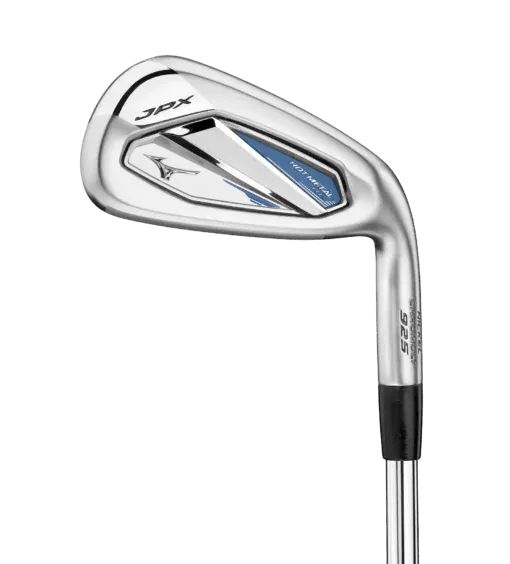 Mizuno JPX-925 Hot Metal Golfeisen 6PW mit silbernem Kopf und blauen Akzenten, Graphitschafft.