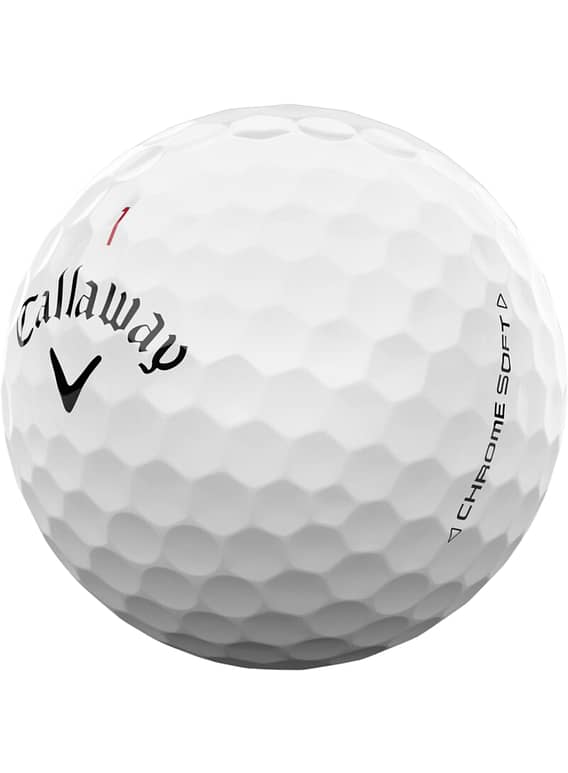 Callaway Chrome Soft 2024 Golfbälle – 12er-Pack Golfbälle Callaway
