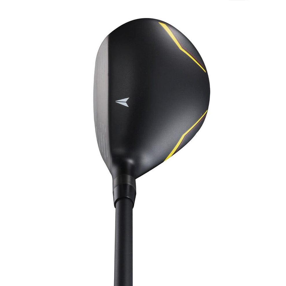 Schwarzer Big Max V-Foil Speed Hybrid-Golfschläger mit gelben Akzenten, Rechtshand, Reg Shaft.
