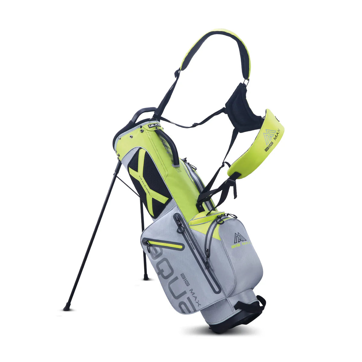 Big Max Aqua Seven G Standbag Carrybag Big Max Lime-Silver