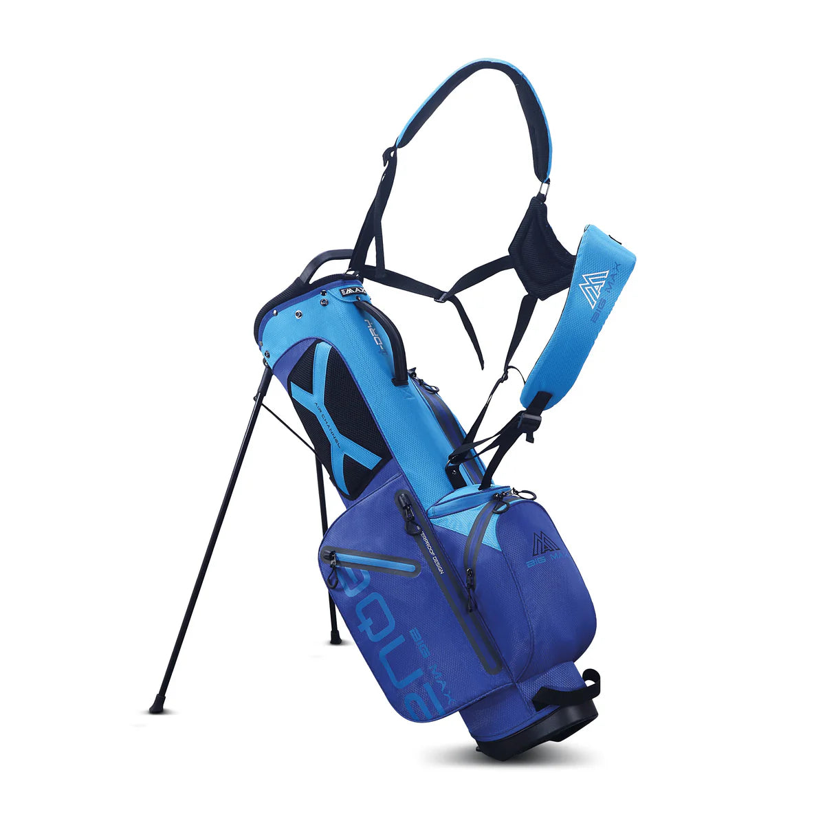 Big Max Aqua Seven G Standbag Carrybag Big Max Royal-Sky Blue