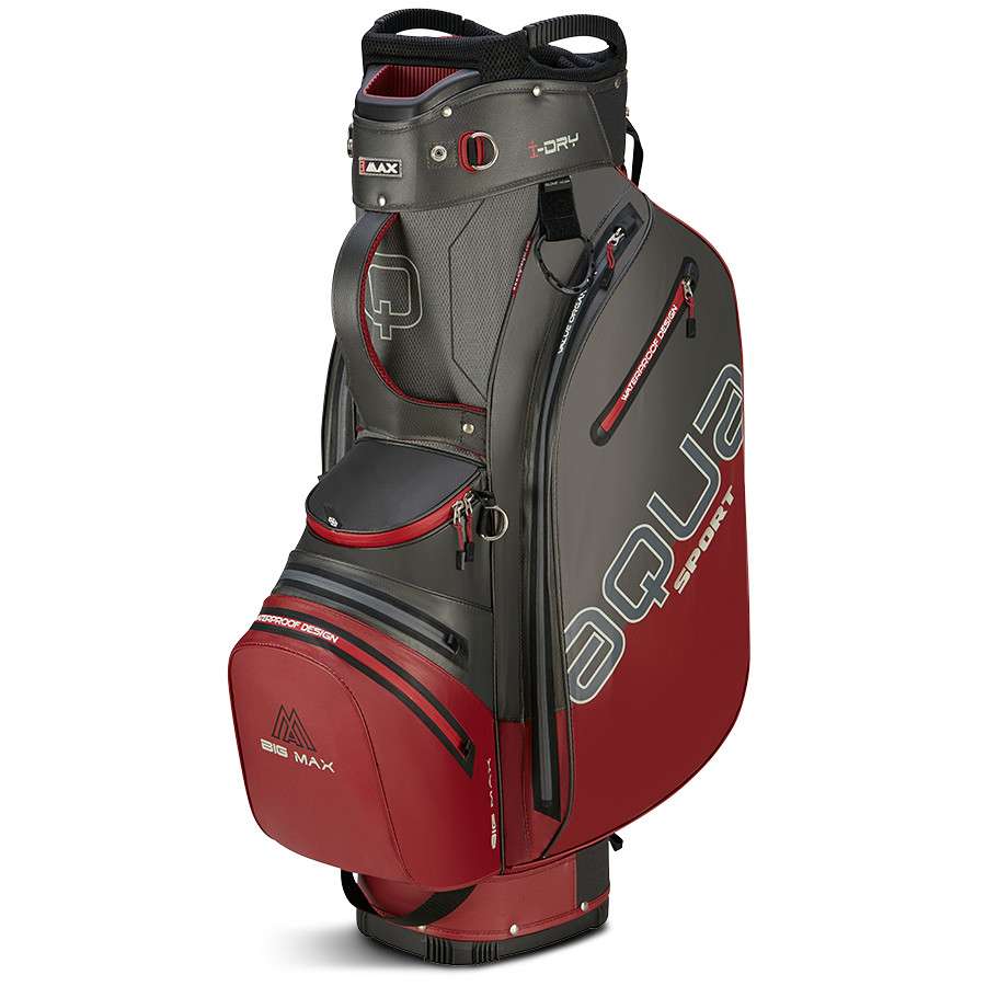 Big Max Aqua Sport 4 Cartbag Cartbags Big Max Charcoal-Merlot