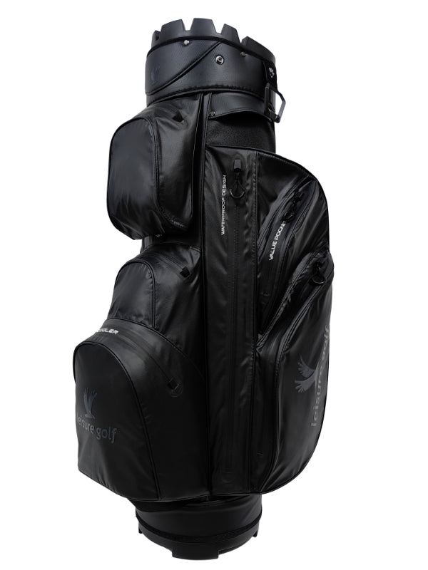 Leisure Golf Watersafe Organizer Cartbag Black Edition Cartbags Leisure Golf