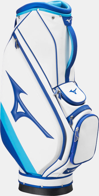 Mizuno Tour Staff Cart Bag Cartbags Mizuno Golf Weiß/Blau