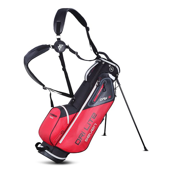 Big Max Dri Lite Seven G Standbag Carrybag Big Max Red Black