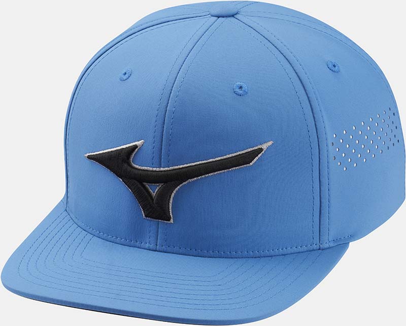 Mizuno Tour Flat Snapback Golf Hut - 3er Pack Mizuno Golf Kalifornien Blau Einheitsgröße