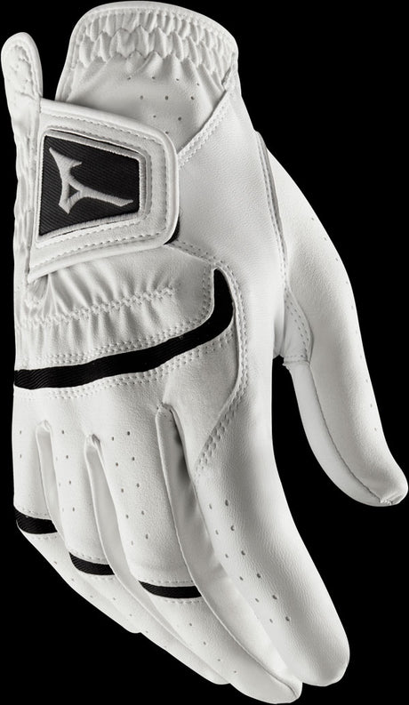 Mizuno Elite Golf Handschuh Herren 6er-Pack  Mizuno Golf Rh Weiss/Schwarz (R009) S