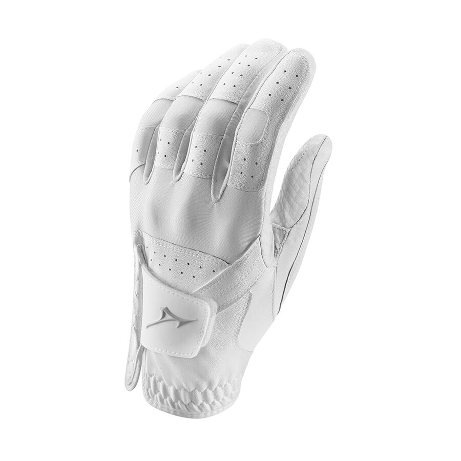 Mizuno Stretch Glove Damen Linke Hand - 6er Pack Mizuno Golf Weiß Einheitsgröße