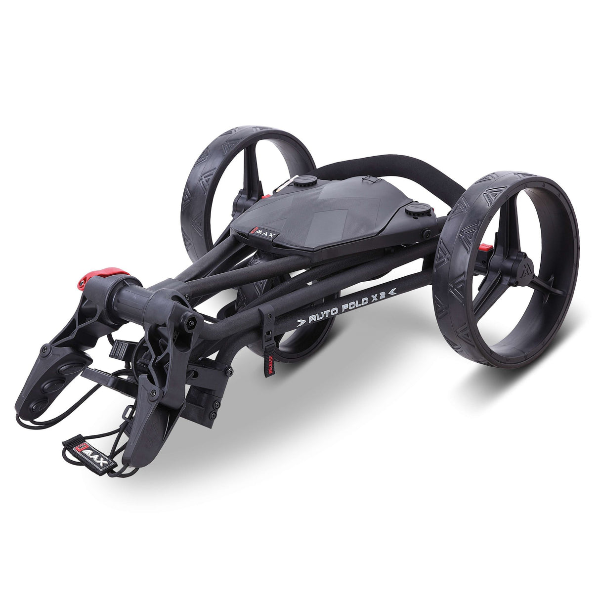 Big Max Autofold X2 Golftrolley - Phantom Black (Inkl. Zubehör) Golftrolley Big Max