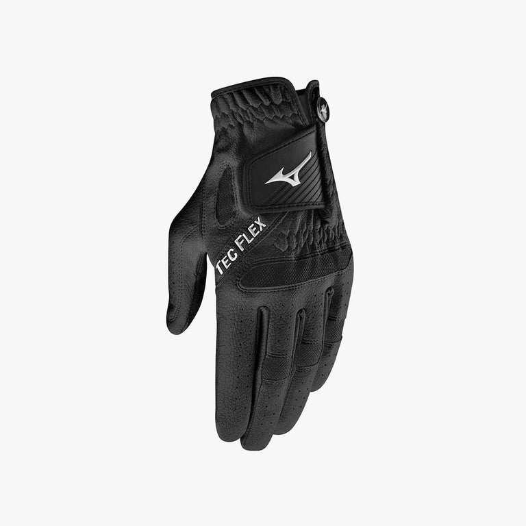 Mizuno TecFlex Handschuhe Damen - 6er Pack Mizuno Golf Schwarz S