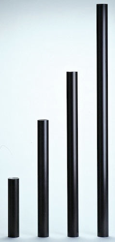 Ballwascher Alu Pipe 34" - 86,4 cm - Schwarz Abfallkörbe Golftech