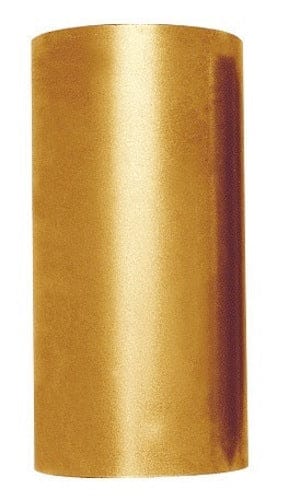 Gerade goldfarbene Ersatzklinge für Pro II Hole Cutter mit glatter Schneidekante.