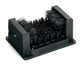 Kombinierte Spike- und Schuhbürste komplett Schuhputzer Golftech