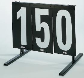 Entfernungsanzeige - ParAide Distanztafel 200 Entfernungsschild Golftech Schwarz/Weiß