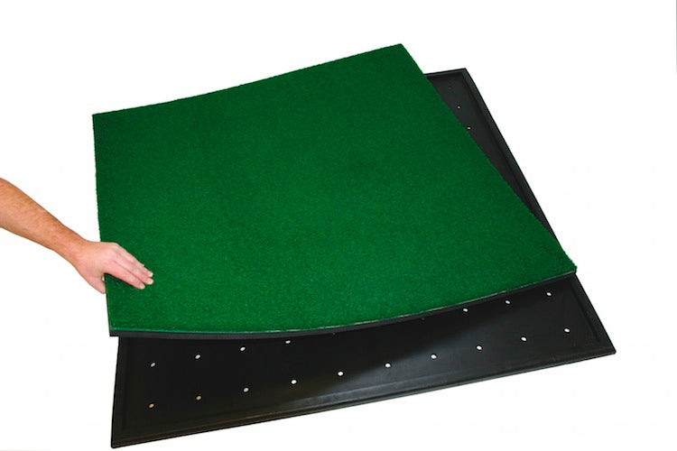 I-MAX Abschlagmatte – Hightech Grass-Gummi-System Abschlagmatte Golftech