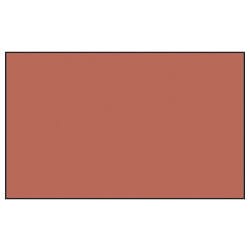 Rechteckige Flagge aus Nylon in neutralem Maroni-Braun, glatte Oberfläche.