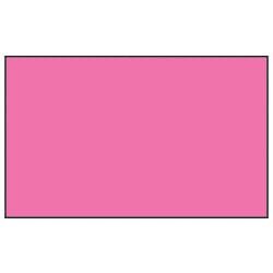 Rechteckige Fahne aus rosa Nylon mit schlichtem, unifarbenem Design.
