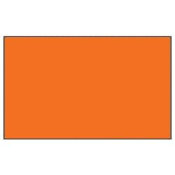 Orangefarbene Nylonfahne in rechteckiger Form ohne Aufdruck oder Muster.
