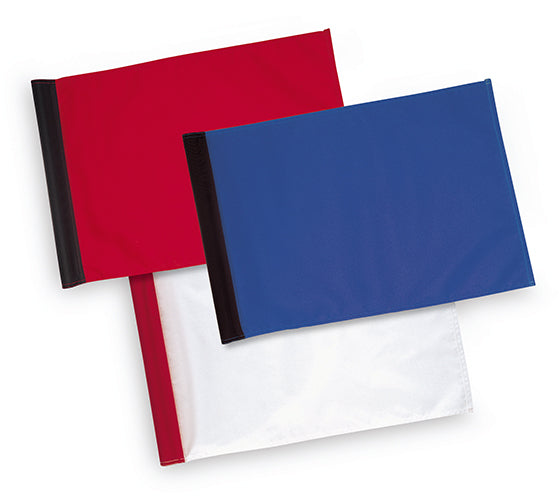 Fahne Nylon Rot mit Schwarzem Tube Fahnen Golftech