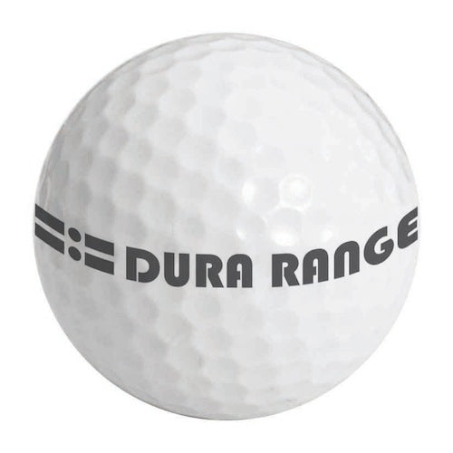 Driving Range Ball, Dura Range RFT, weiß-schwarz, 2-piece, VPE 300 Driving Range Ball Golftech