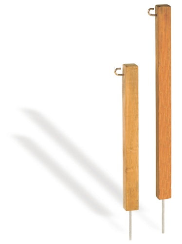 Kettenpfosten Teakholz 45 cm Ketten Golftech
