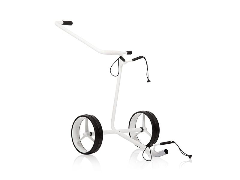 JuStar WHITE manuell 2-Rad Golftrolley