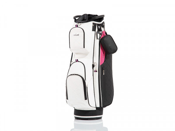 JuCad First Class Cartbag Cartbags Jucad Golf schwarz-pink Comic Sans Schwarz