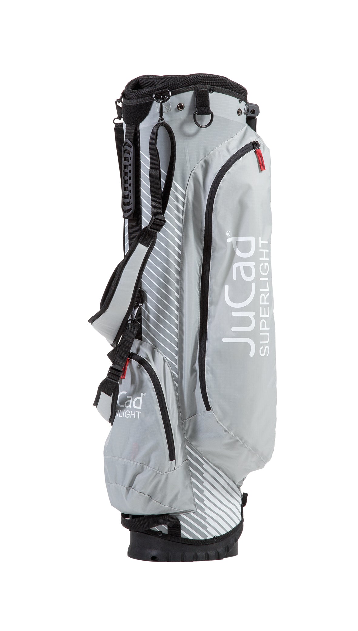JuCad Superlight Hybrid Golfbag Carrybag Jucad Golf grau-weiß