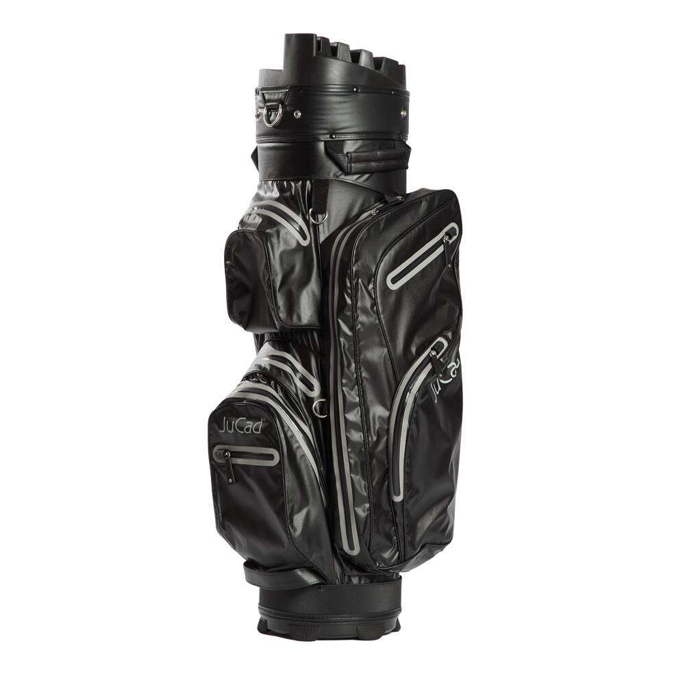 JuCad Manager Dry Cartbag Cartbags Jucad Golf schwarz-titan Arial rot
