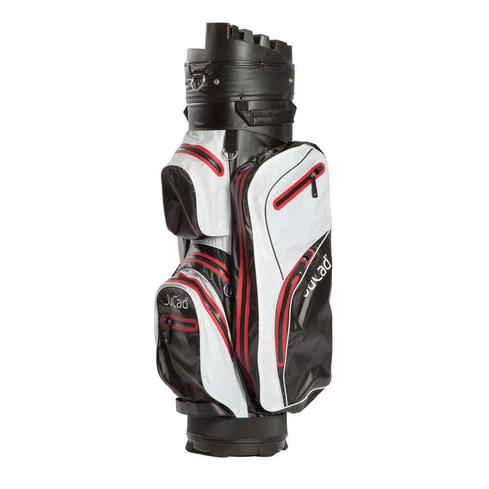 JuCad Manager Dry Cartbag Cartbags Jucad Golf schwarz-weiß-rot Arial rot