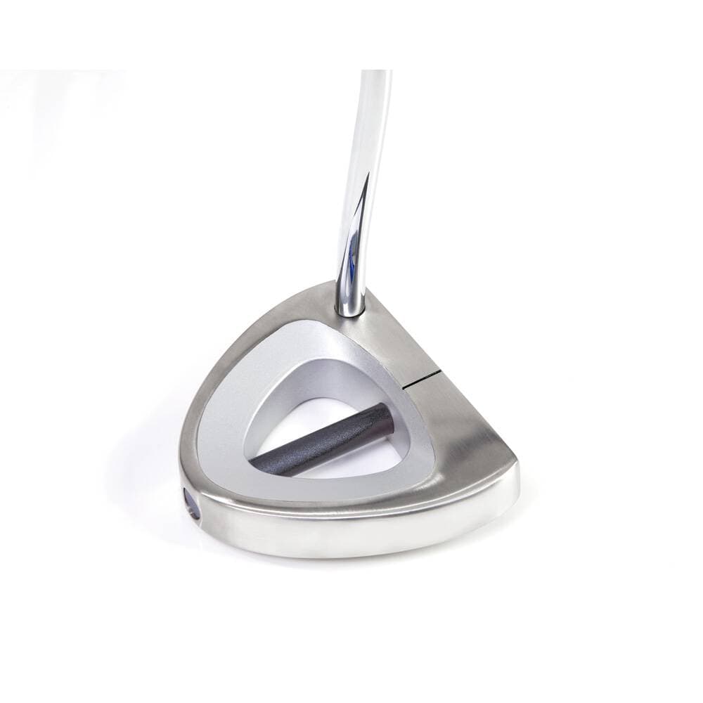 Jucad Putter X900 Golfschläger schwarzer Pin 32" mit dreieckigem Kopf aus Edelstahl.