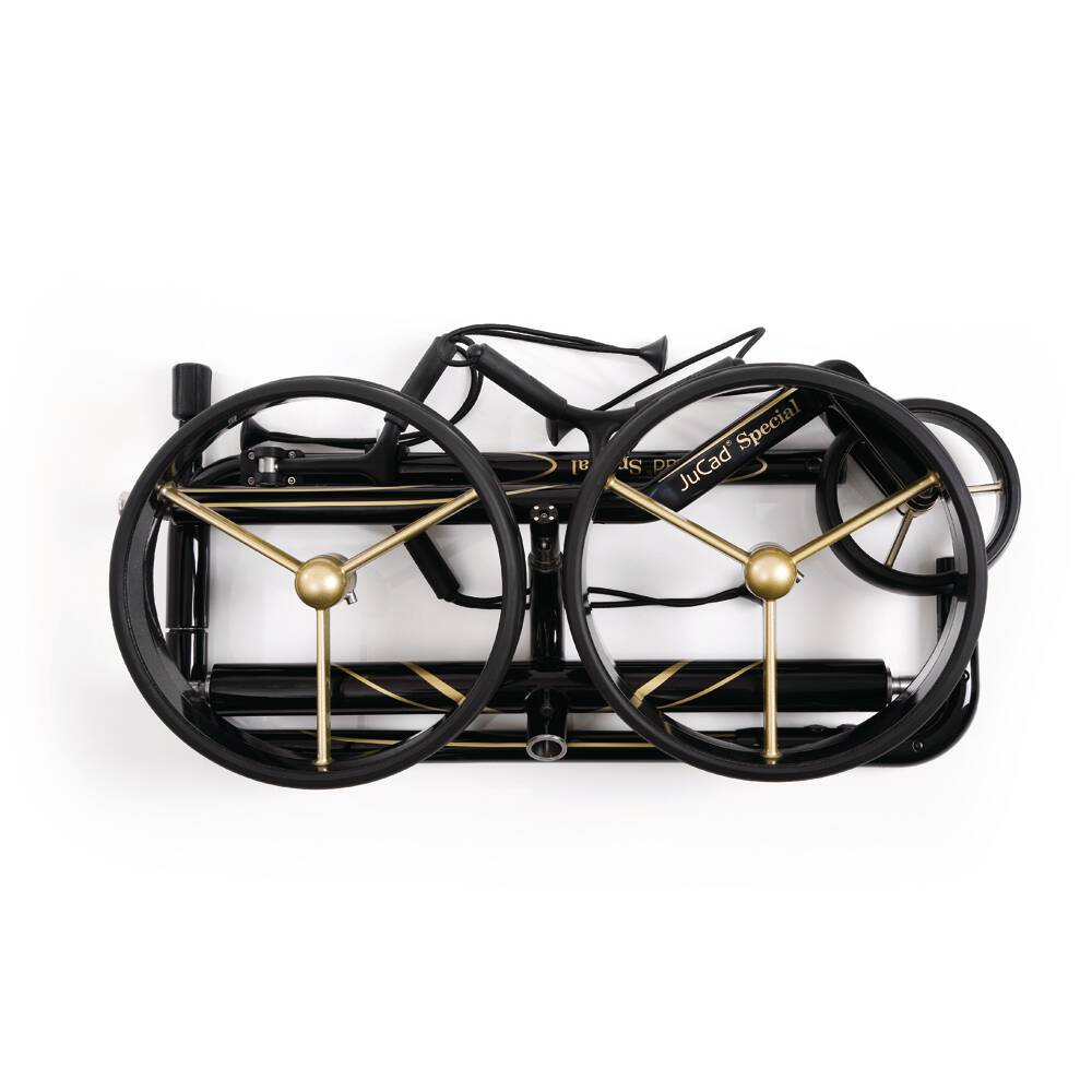 Jucad Carbon Special Drei-Rad Golftrolley Jucad Golf